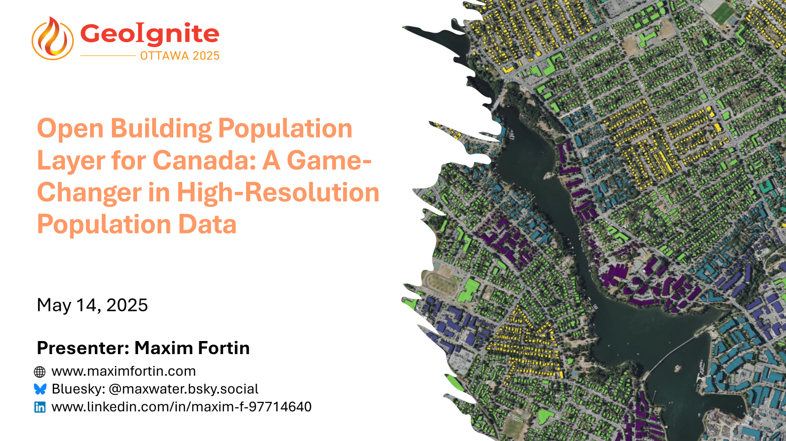 Open Building Population Layer for Canada